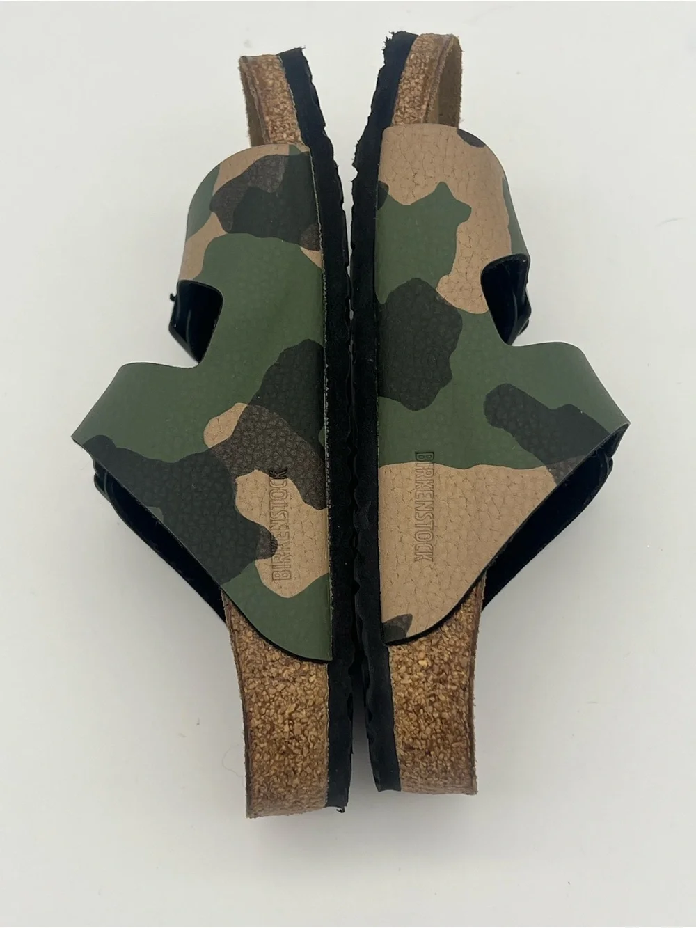 Birkenstock Arizona slides sandals kids size 1 eu 32 camouflage strap shoes - Picture 8 of 8